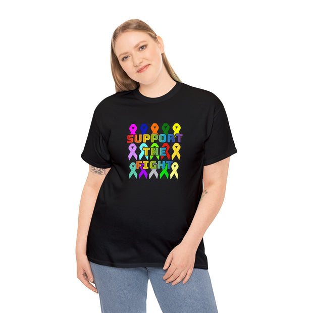 Support the Fight Unisex Heavy Cotton Tee