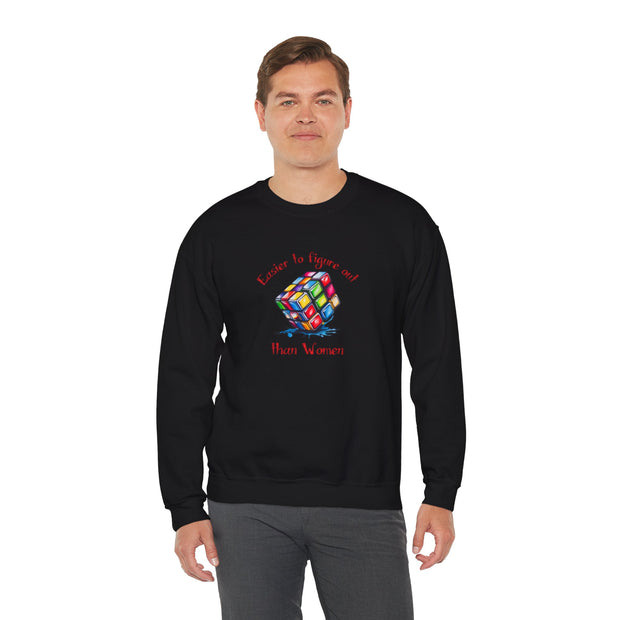 Rubik Cube Unisex Heavy Blend™ Crewneck Sweatshirt