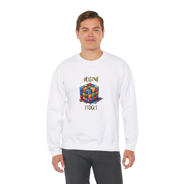Rubik Cube Unisex Heavy Blend™ Crewneck Sweatshirt