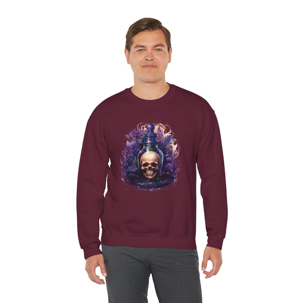 Bottled Skull Unisex Heavy Blend™ Crewneck Sweatshirt