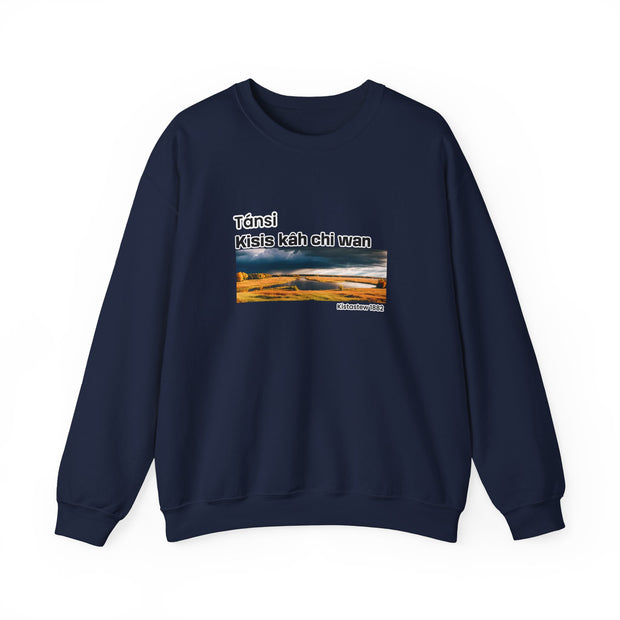 Tánsi Cree Saskatchewan Unisex Heavy Blend™ Crewneck Sweatshirt