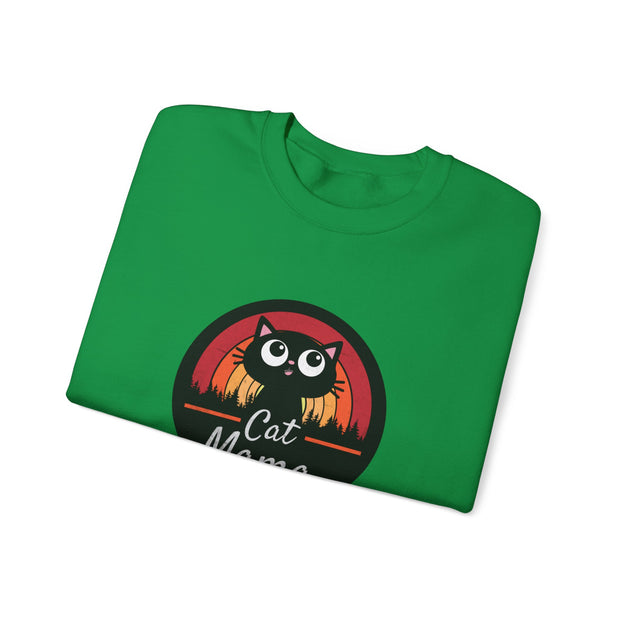Cat Mama Unisex Heavy Blend™ Crewneck Sweatshirt