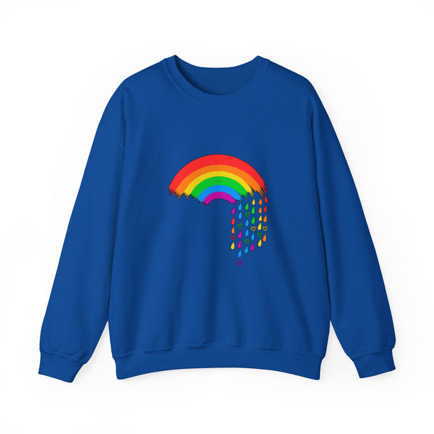 Raining Pride Unisex Heavy Blend™ Crewneck Sweatshirt