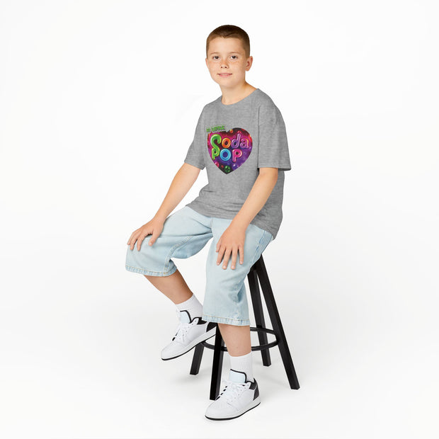 Kids Soda Pop Tee - Fun Graphic T-Shirt, Kids Birthday Gift, Playful Fashion, Summer Outfit, Casual Wear