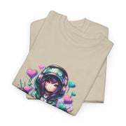 Graffiti Anime Girls Unisex Heavy Cotton Tee
