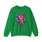 Anime Female Demon Unisex Heavy Blend™ Crewneck Sweatshirt