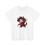 Horror Movie Cats Unisex Heavy Cotton Tee