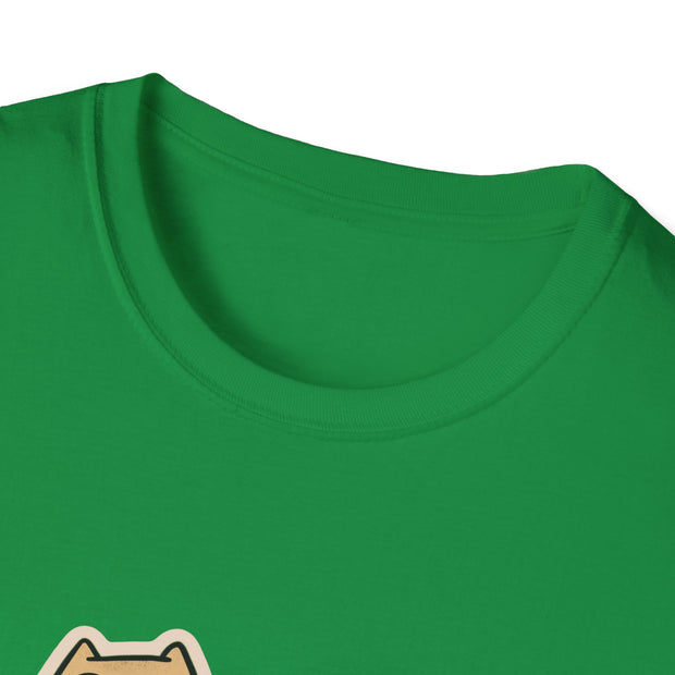 Christmas Cat Unisex Softstyle T-Shirt