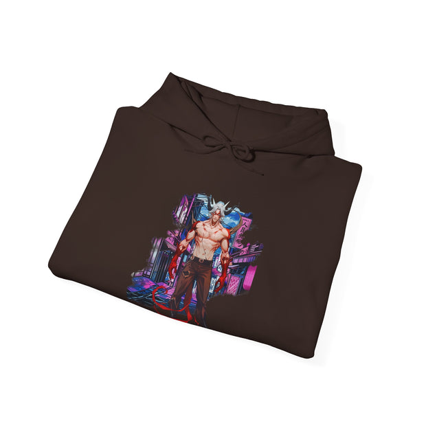 Anime Male Demon Unisex Heavy Blend™ Hooded Sweatshirt