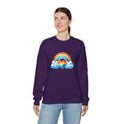 Rainbow Love Unisex Heavy Blend™ Crewneck Sweatshirt