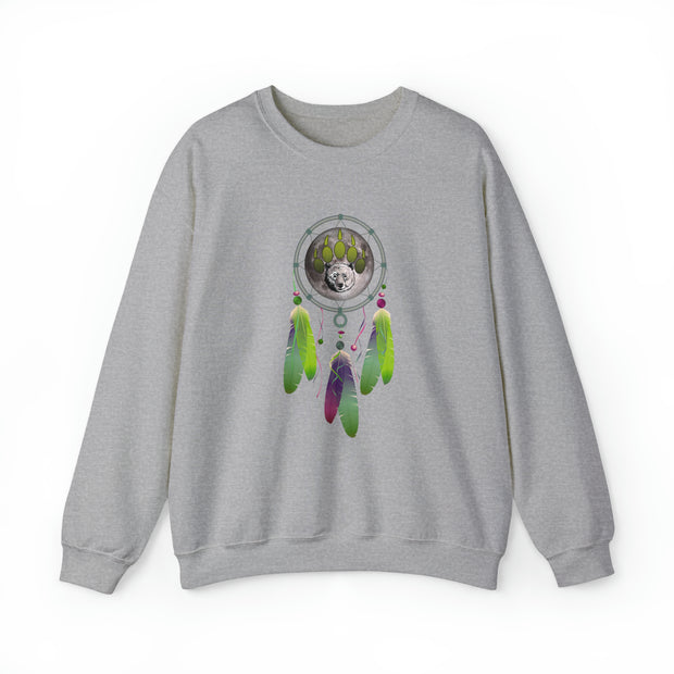 Bear Dream Catcher Unisex Heavy Blend™ Crewneck Sweatshirt
