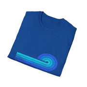 Semicircle Striped Unisex Softstyle T-Shirt