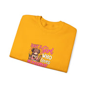 Just a Girl Unisex Heavy Blend™ Crewneck Sweatshirt