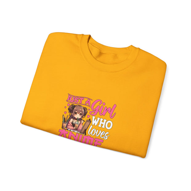 Just a Girl Unisex Heavy Blend™ Crewneck Sweatshirt