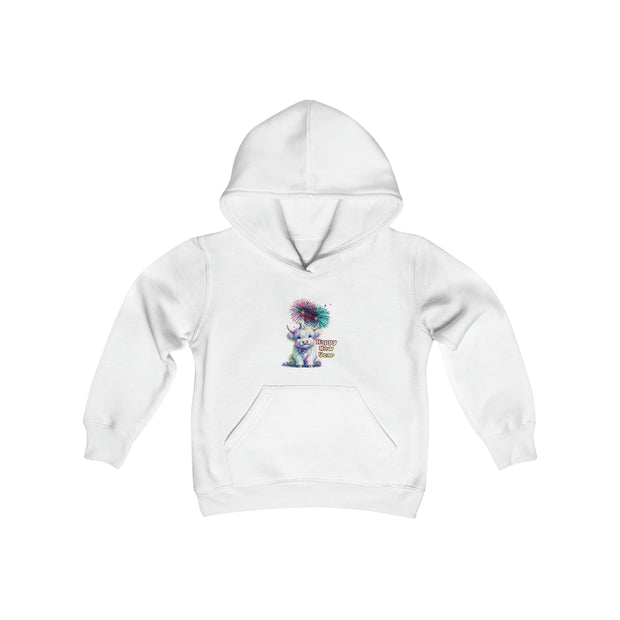 New Year Youth Heavy Blend Hooded Sweatshirt