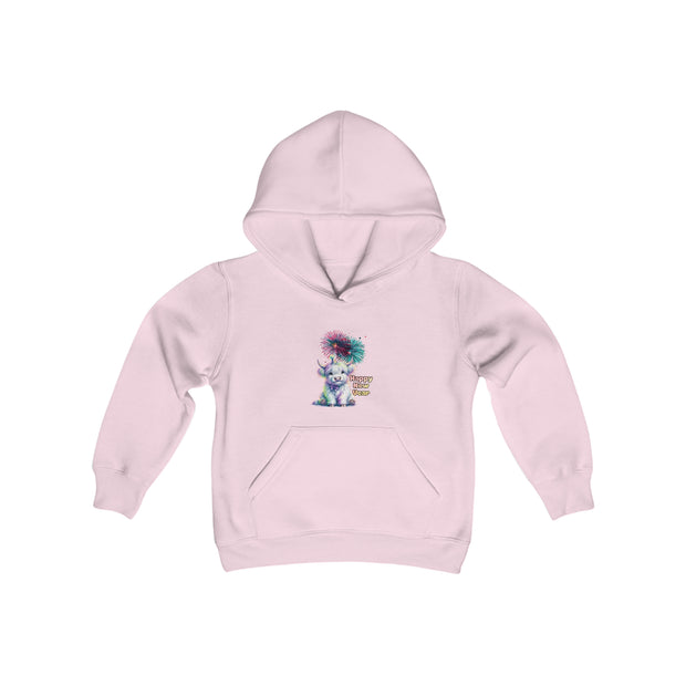 New Year Youth Heavy Blend Hooded Sweatshirt