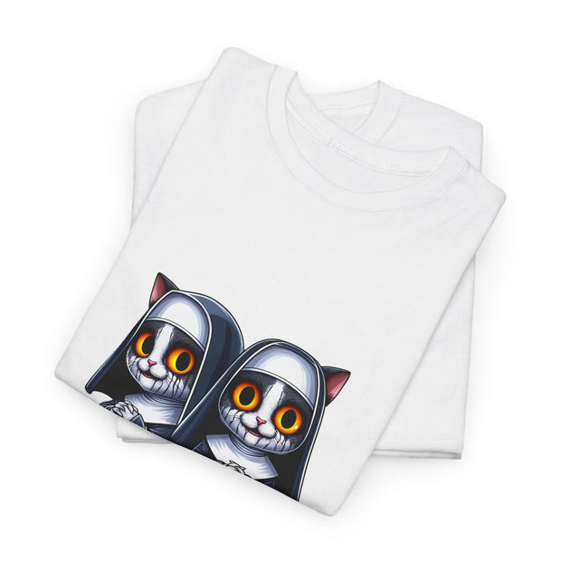 Horror Movie Cats Unisex Heavy Cotton Tee