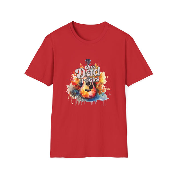This Dad Rocks Unisex Softstyle T-Shirt