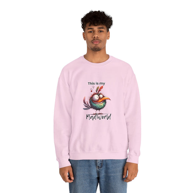 This is My Mad World Unisex Heavy Blend™ Crewneck Sweatshirt