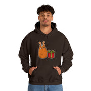Christmas cat Unisex Heavy Blend™ Hooded Sweatshirt