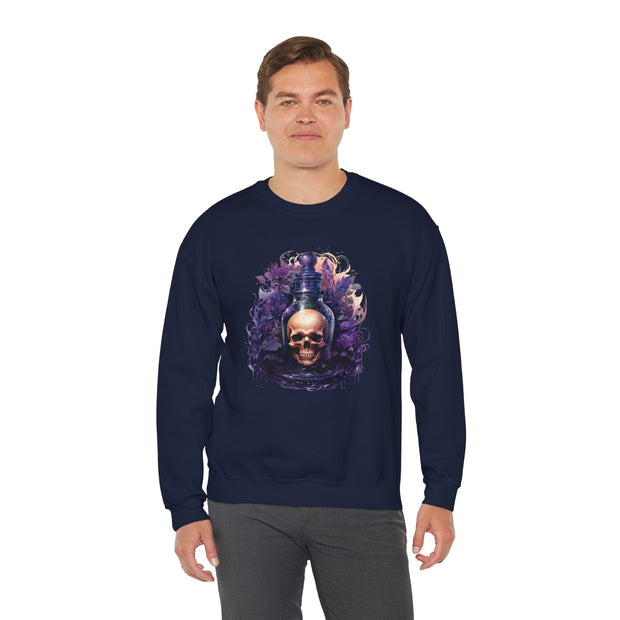 Bottled Skull Unisex Heavy Blend™ Crewneck Sweatshirt