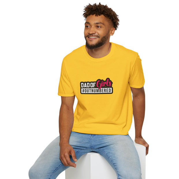 Dad of Girls Unisex Softstyle T-Shirt