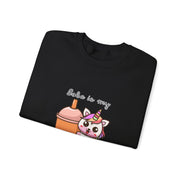 Unicorn Boba Unisex Heavy Blend™ Crewneck Sweatshirt