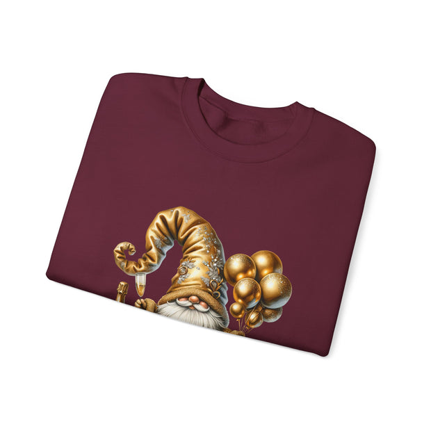 New Year Gnome Unisex Heavy Blend™ Crewneck Sweatshirt