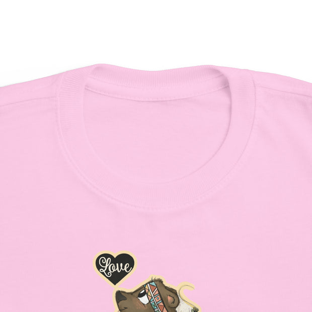 Love baby bear Toddler's Fine Jersey Tee