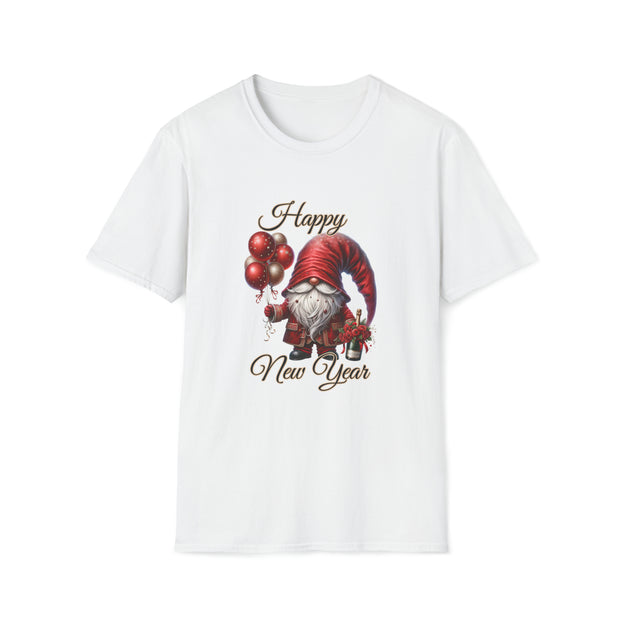 Gnome New Year Unisex Softstyle T-Shirt