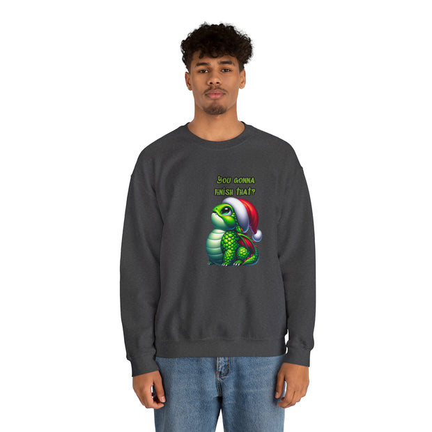 Christmas dragon Unisex Heavy Blend™ Crewneck Sweatshirt