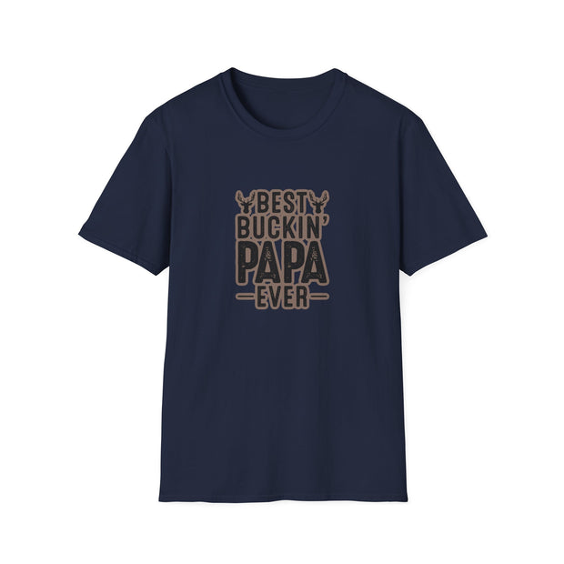 Best Papa Unisex Softstyle T-Shirt