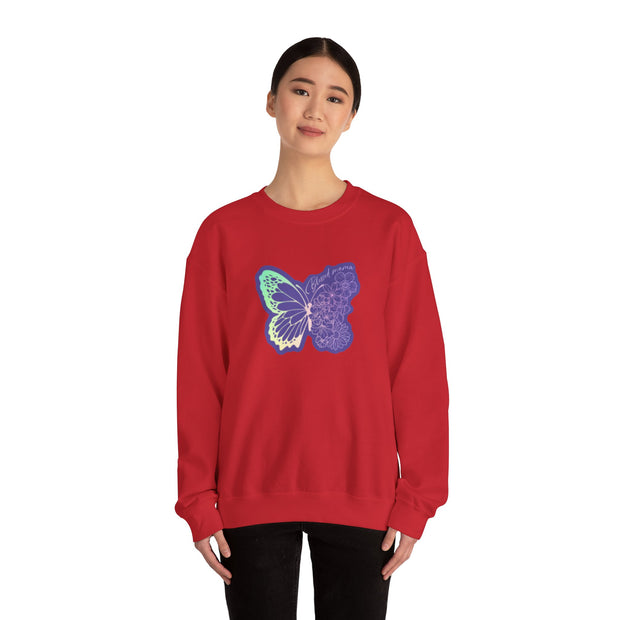Blessed Mom Unisex Heavy Blend™ Crewneck Sweatshirt