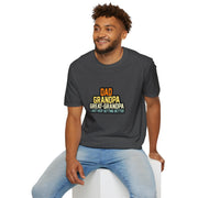 Dad Grandpa Great Grandpa Unisex Softstyle T-Shirt