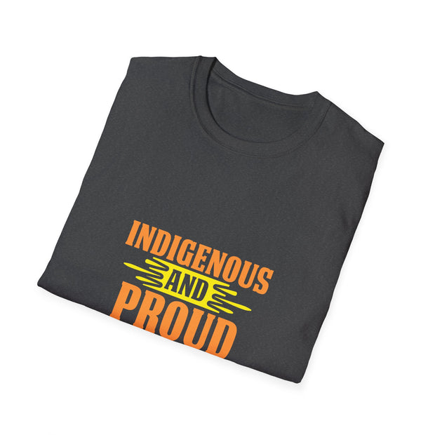 Indigenous and Proud Unisex Softstyle T-Shirt