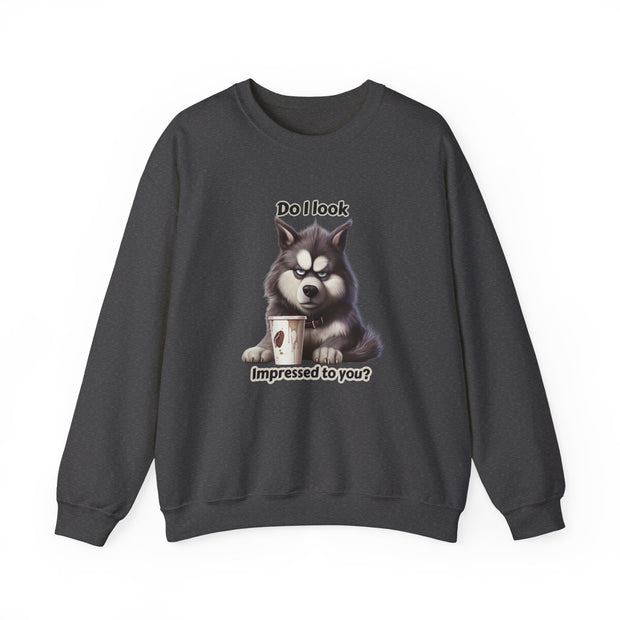 Grumpy Dog Unisex Heavy Blend™ Crewneck Sweatshirt