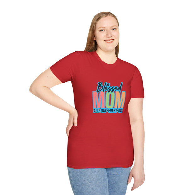 Blessed Mom Unisex Softstyle T-Shirt