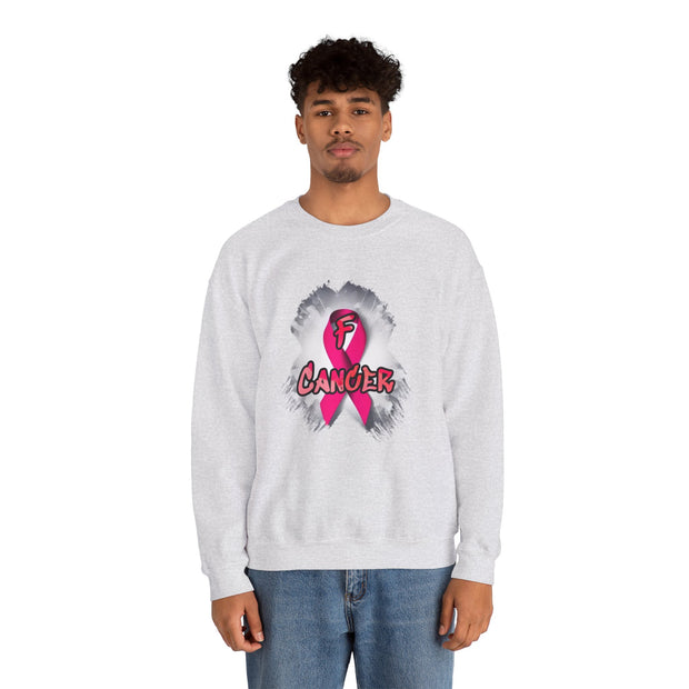 F Cancer Unisex Heavy Blend™ Crewneck Sweatshirt