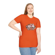Mom Flowers Unisex Softstyle T-Shirt