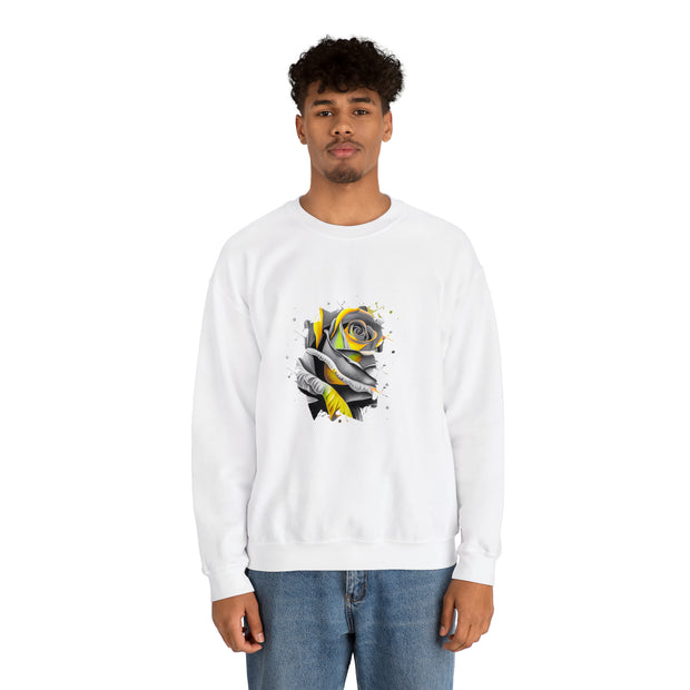 Rose Unisex Heavy Blend™ Crewneck Sweatshirt