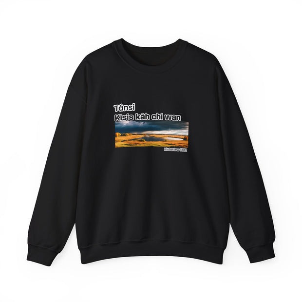 Tánsi Cree Saskatchewan Unisex Heavy Blend™ Crewneck Sweatshirt