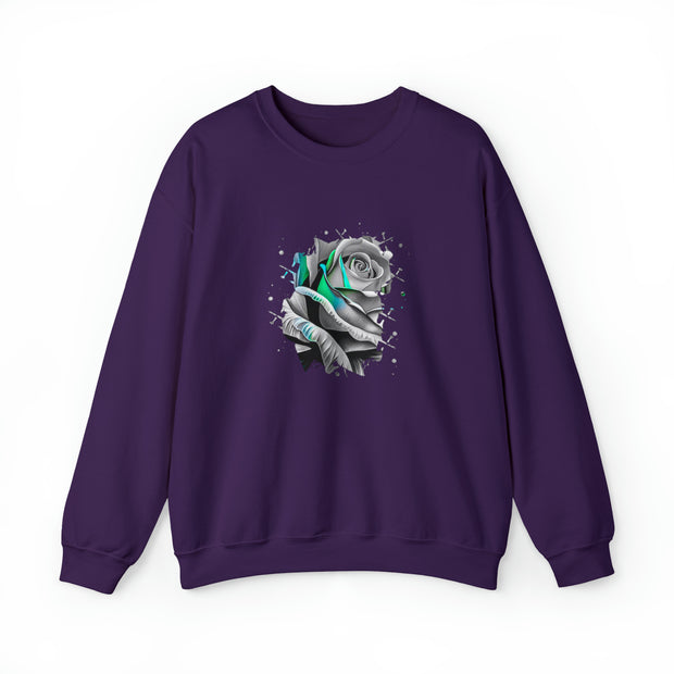 Rose Unisex Heavy Blend™ Crewneck Sweatshirt