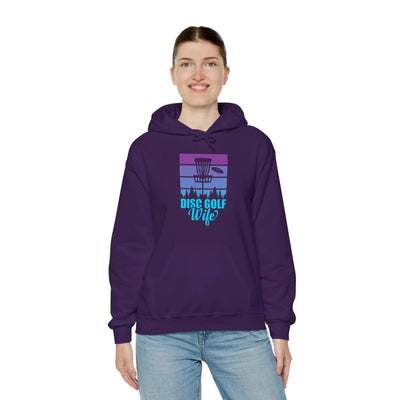 Disc Golf Wife Unisex Heavy Blend™ Hooded Sweatshirt