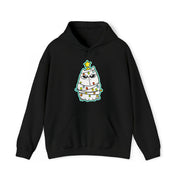 Christmas Cat Unisex Heavy Blend™ Hooded Sweatshirt