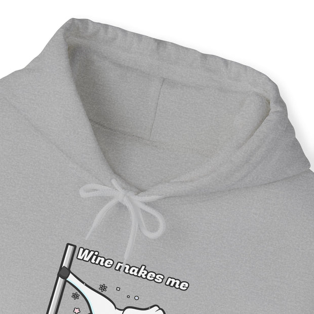 Unicorn Wine Unisex Heavy Blend™ Hooded Sweatshirt