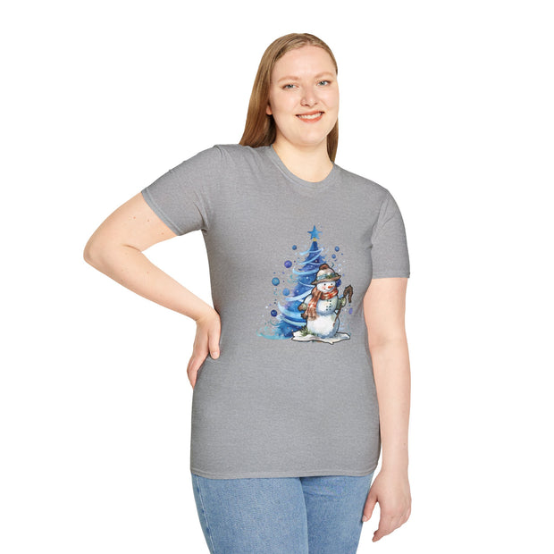 Snowman Unisex Softstyle T-Shirt
