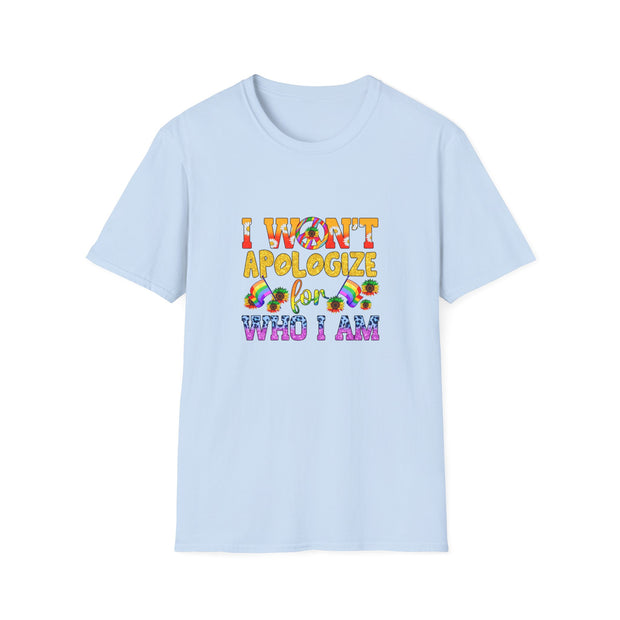 I won’t Apologize Unisex Softstyle T-Shirt