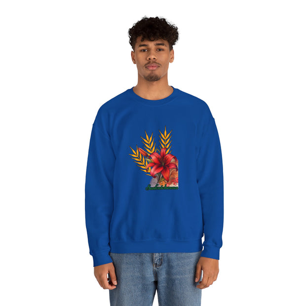 Saskatchewan Lily Unisex Heavy Blend™ Crewneck Sweatshirt
