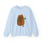 Christmas cat Unisex Heavy Blend™ Crewneck Sweatshirt