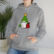 Christmas cat Unisex Heavy Blend™ Hooded Sweatshirt